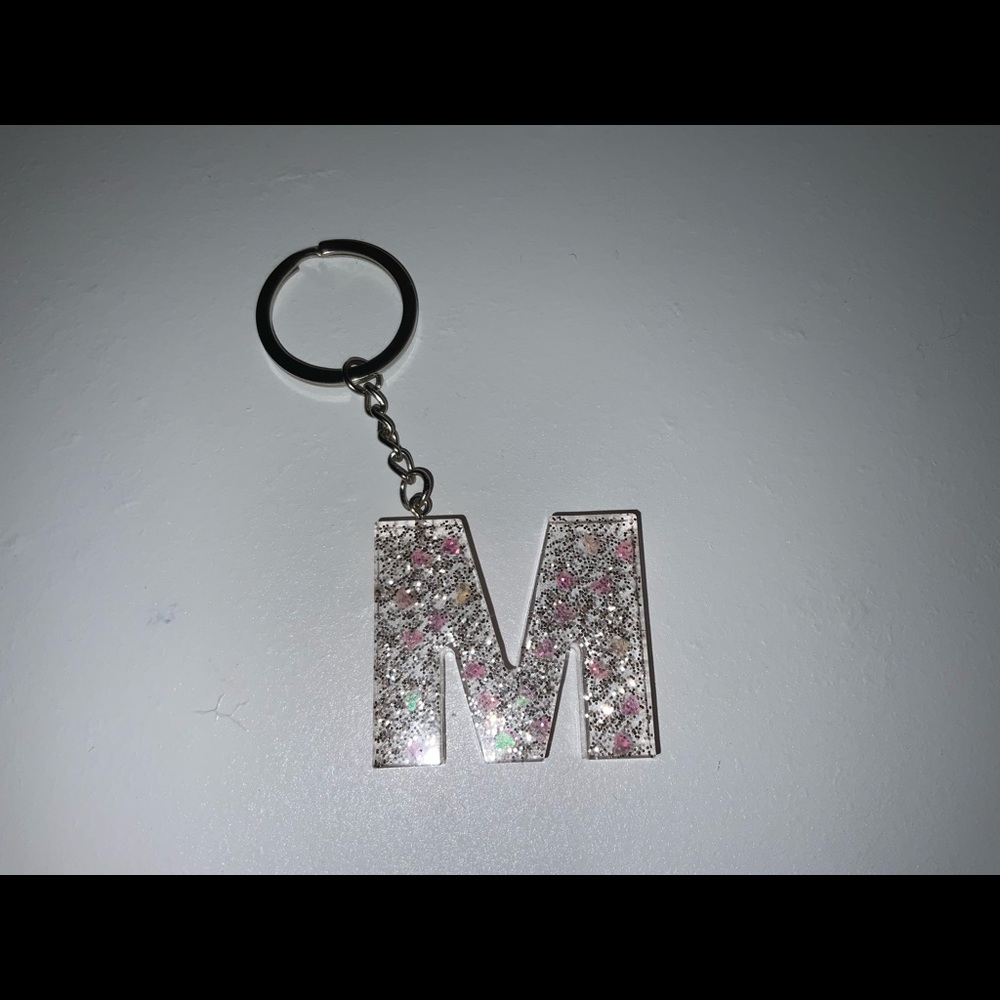 Handmade resin keychain